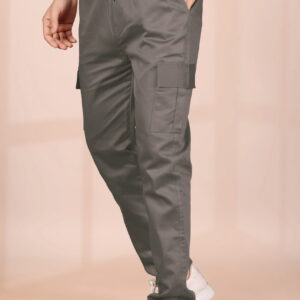Slate Grey Utility Cargo Pants
