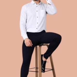 Arctic White Elite Shirt (White Full Sleeve)