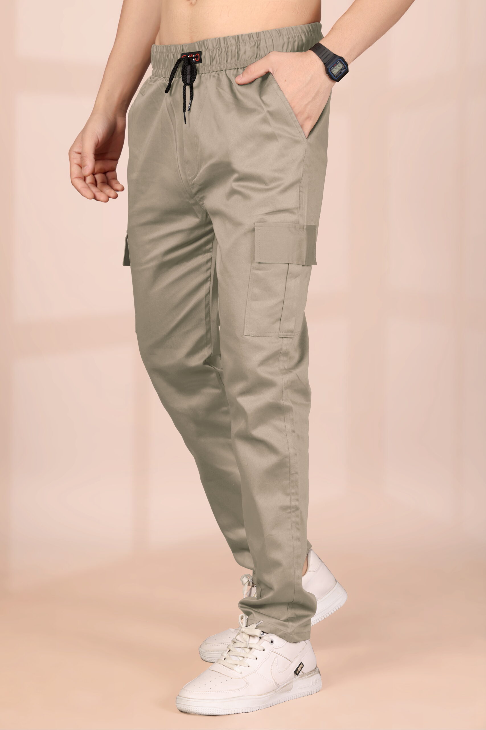 Desert Sand Cargo Pants (Beige)