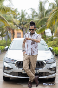 Desert Smoke Printed Shirt (Brown–Grey Smoke Pattern)