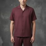 Maroon Classic Co-Ord Set