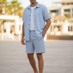 Ice Grey Minimal Co-Ord Set