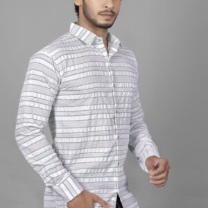 Ice Mint Stripe Shirt (Mint Green Stripes)